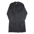 PICDOR Mens Black Jacket L Cotton Blend Button Closure Classic Style