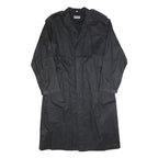 PICDOR Mens Black Jacket L Cotton Blend Button Closure Classic Style