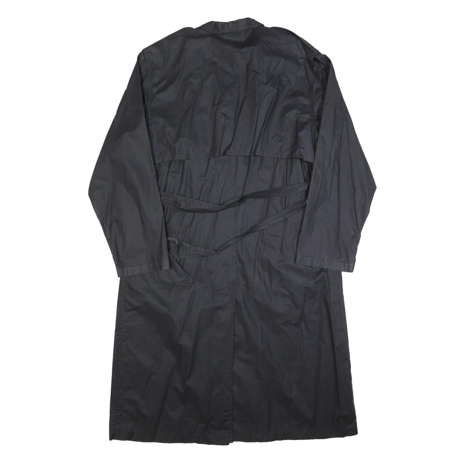 PICDOR Mens Black Jacket L Cotton Blend Button Closure Classic Style