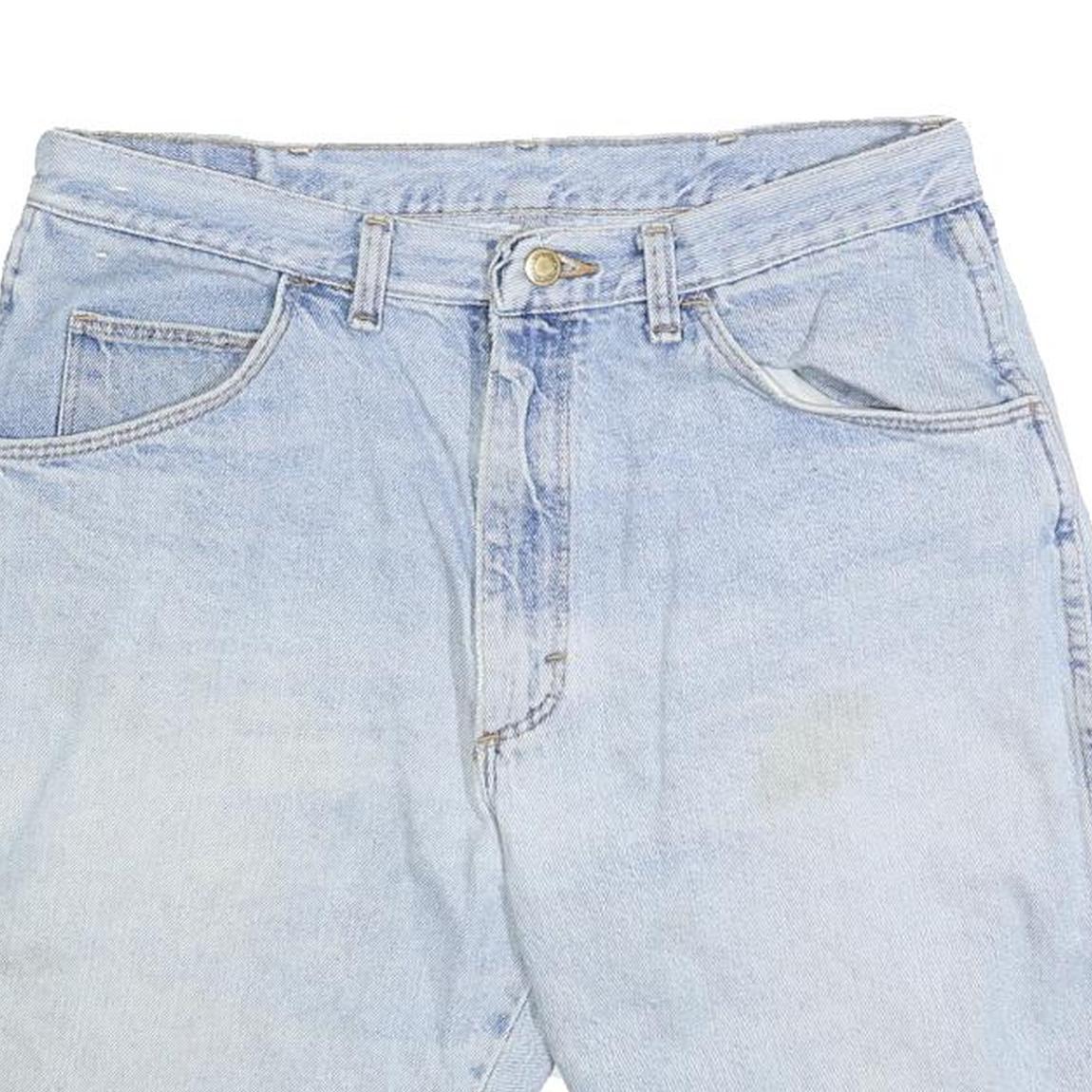 WRANGLER Mens Shorts Blue Casual Denim M W32 Classic Cotton Blend