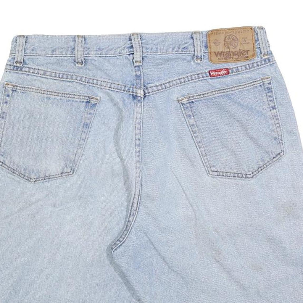 WRANGLER Mens Shorts Blue Casual Denim M W32 Classic Cotton Blend