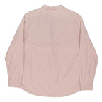 LEVI'S Mens Pink Plain Cotton Blend Shirt XL Casual Long Sleeve Button Pocket