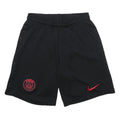 NIKE Mens Black Paris Football Casual Polyester Sports Shorts S W25
