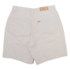 TEDDY'S Womens Casual Shorts Beige Relaxed S W28