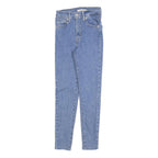 LEVI'S Womens Jeans Blue Slim Skinny Denim Light W25 L26 Stretch Zip Fly