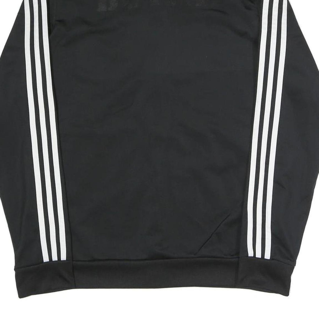 ADIDAS Mens Black & White Classic Jacket M Polyester Blend Zip Sportswear