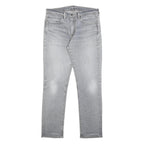 LEVI'S 511 Slim Mens Jeans Grey Slim Skinny Denim Medium W34 L32 Stylish Fit