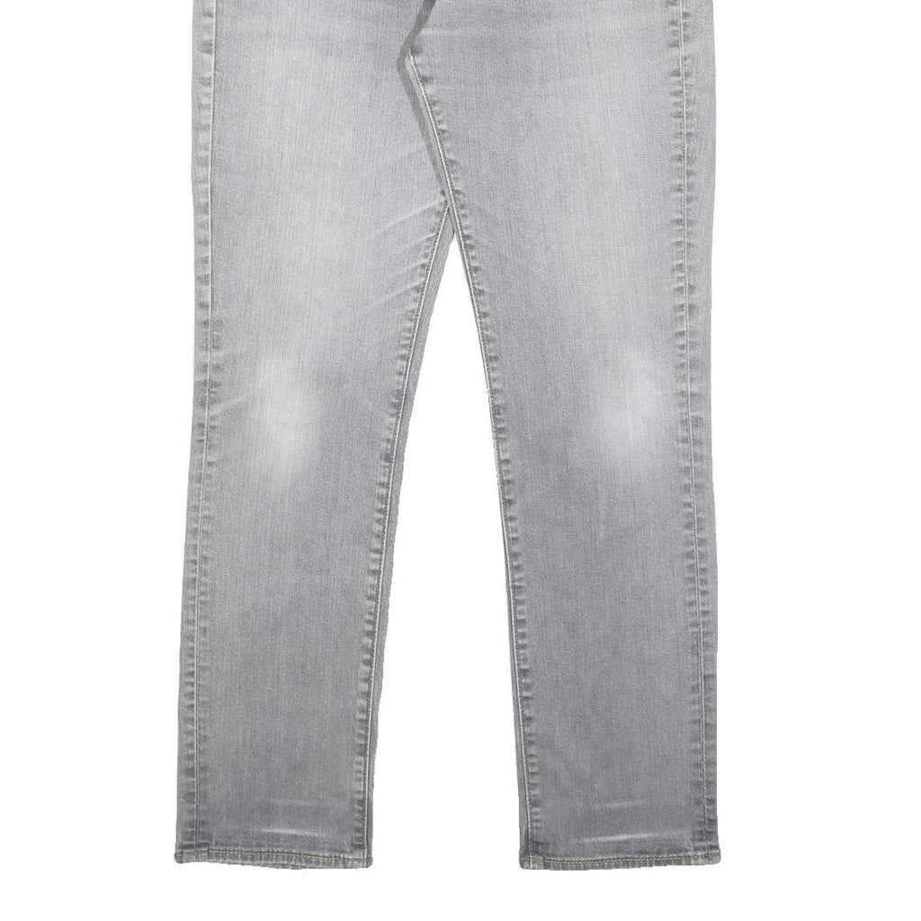 LEVI'S 511 Slim Mens Jeans Grey Slim Skinny Denim Medium W34 L32 Stylish Fit