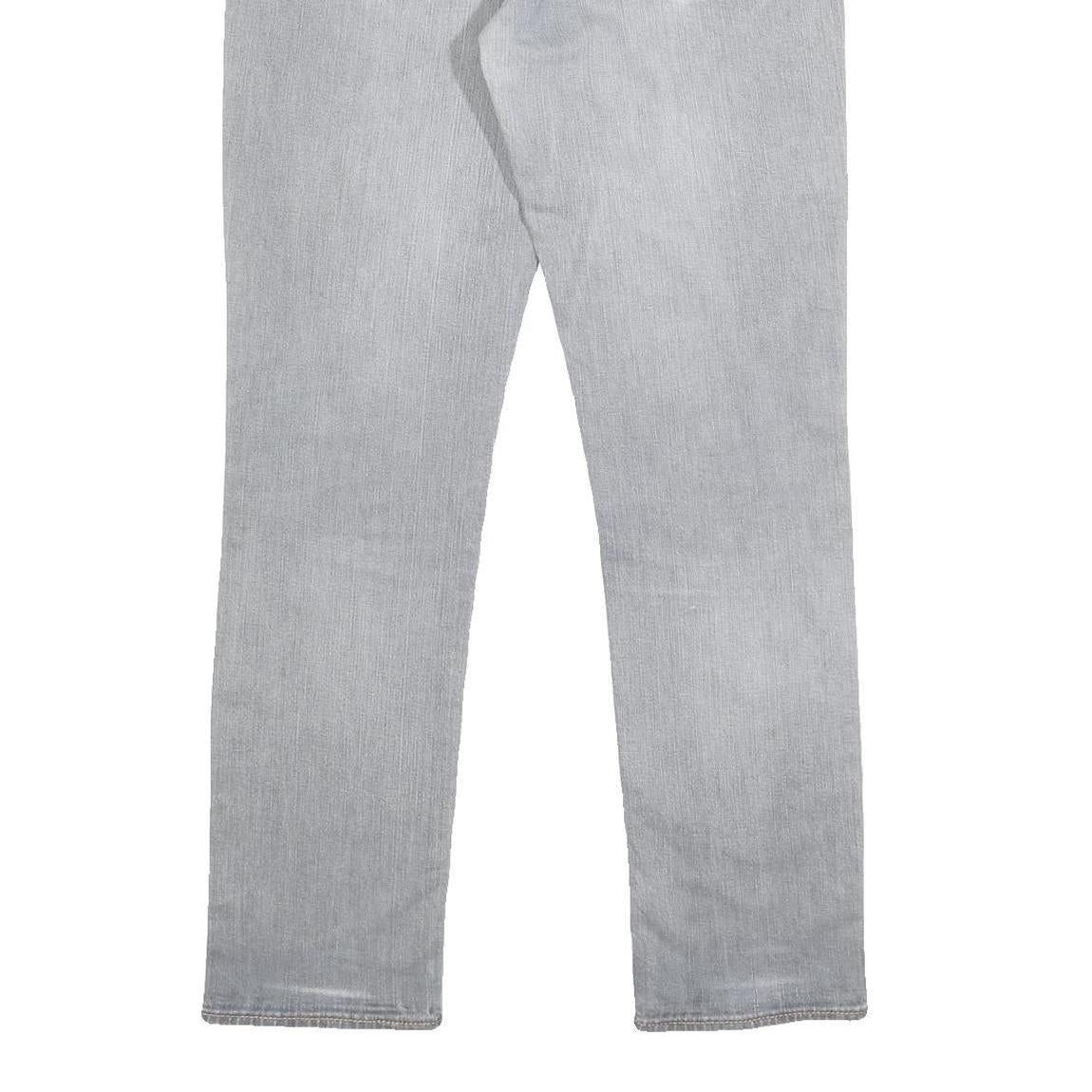 LEVI'S 511 Slim Mens Jeans Grey Slim Skinny Denim Medium W34 L32 Stylish Fit