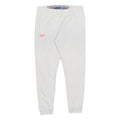 SUPERDRY Womens Joggers White L W28 L27 Skinny Fit Comfort Design