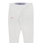 SUPERDRY Womens Joggers White L W28 L27 Skinny Fit Comfort Design