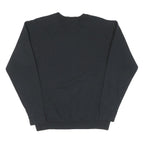 Mens Black Rapid Spikers Volleyball Crew Neck S Cotton Sweatshirt Pullover