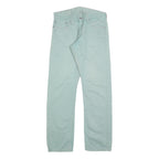 LEVI'S Mens Regular Cotton Blend Blue Zip Regular Fit Trousers W31 L32