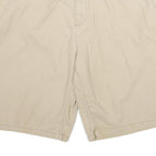 TOMMY HILFIGER Mens Beige Casual Shorts L W36 Classic Cotton Button Plain