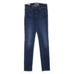 LEVI'S 711 BIG E Womens Jeans Blue Slim Skinny Stone Wash W26 L32