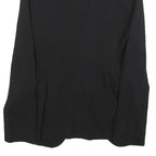 ZARA WOMAN Womens Black Wool Blend Blazer Jacket S Button Formal Tailored