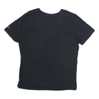 NIKE Mens Black Yellow Graphic T-Shirt L Short Sleeve Crew Neck Sports Casual