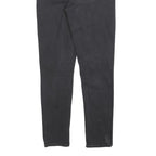 LEVI'S 711 Womens Jeans Black Slim Skinny Denim Medium W27 L28 Stylish Zip