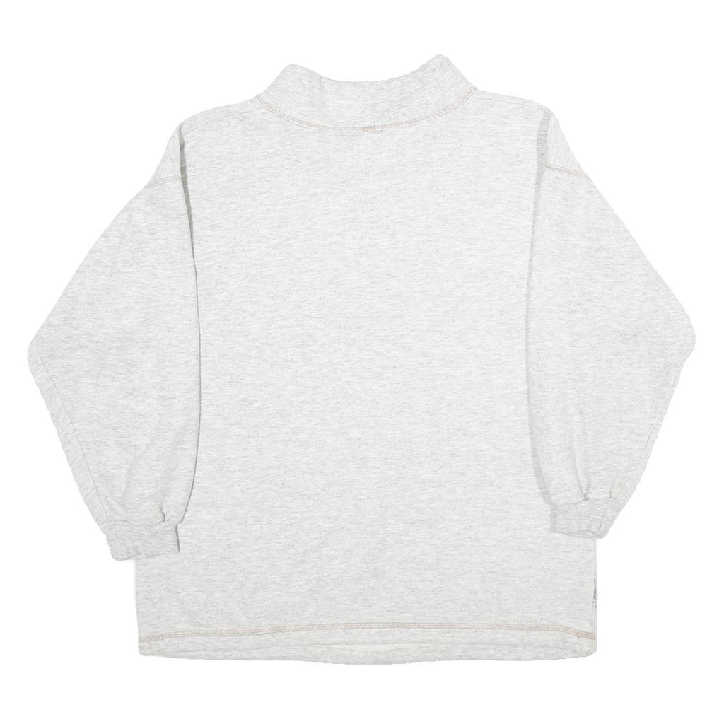 NEW FAST Mens Grey Fun Tribe Crew Neck M Cotton Blend Pullover Sweatshirt