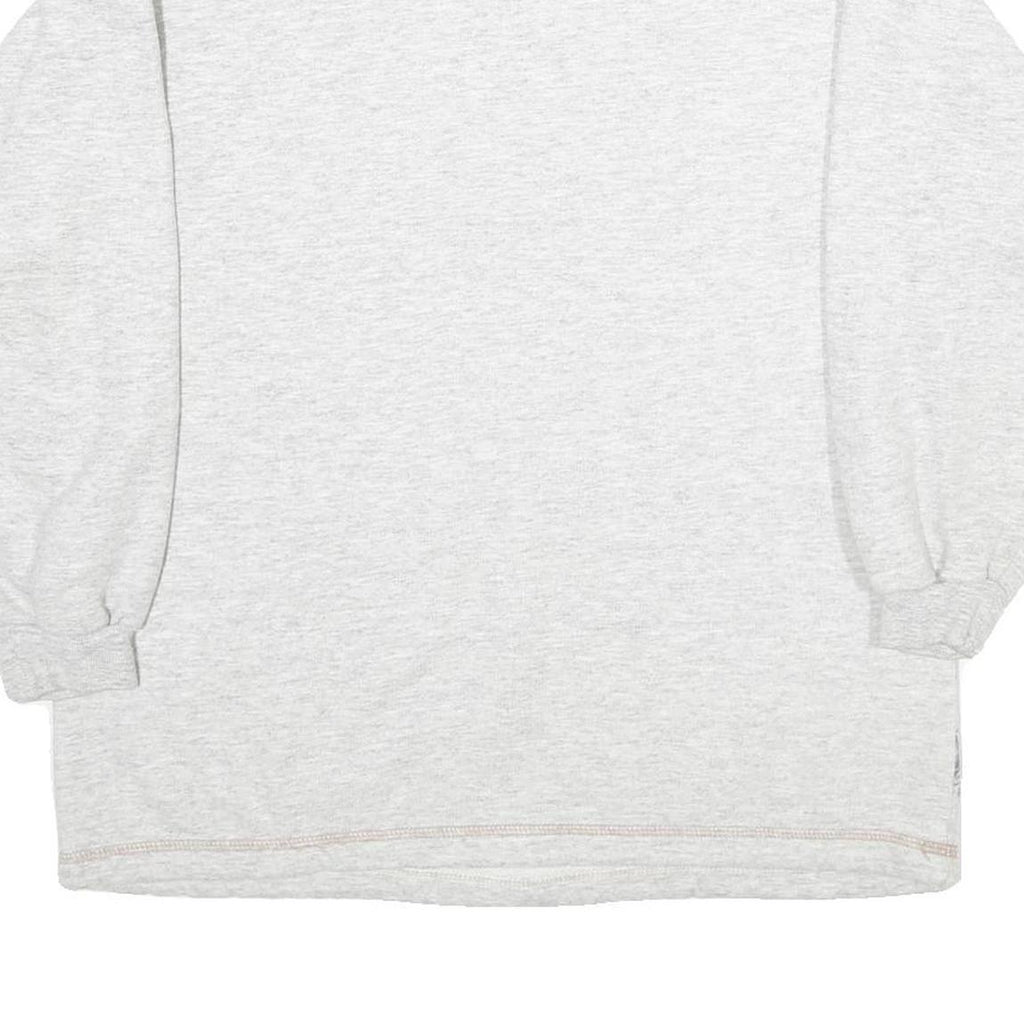 NEW FAST Mens Grey Fun Tribe Crew Neck M Cotton Blend Pullover Sweatshirt