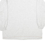 NEW FAST Mens Grey Fun Tribe Crew Neck M Cotton Blend Pullover Sweatshirt