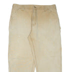 CARHARTT Mens Trousers Beige Regular Straight W40 L30