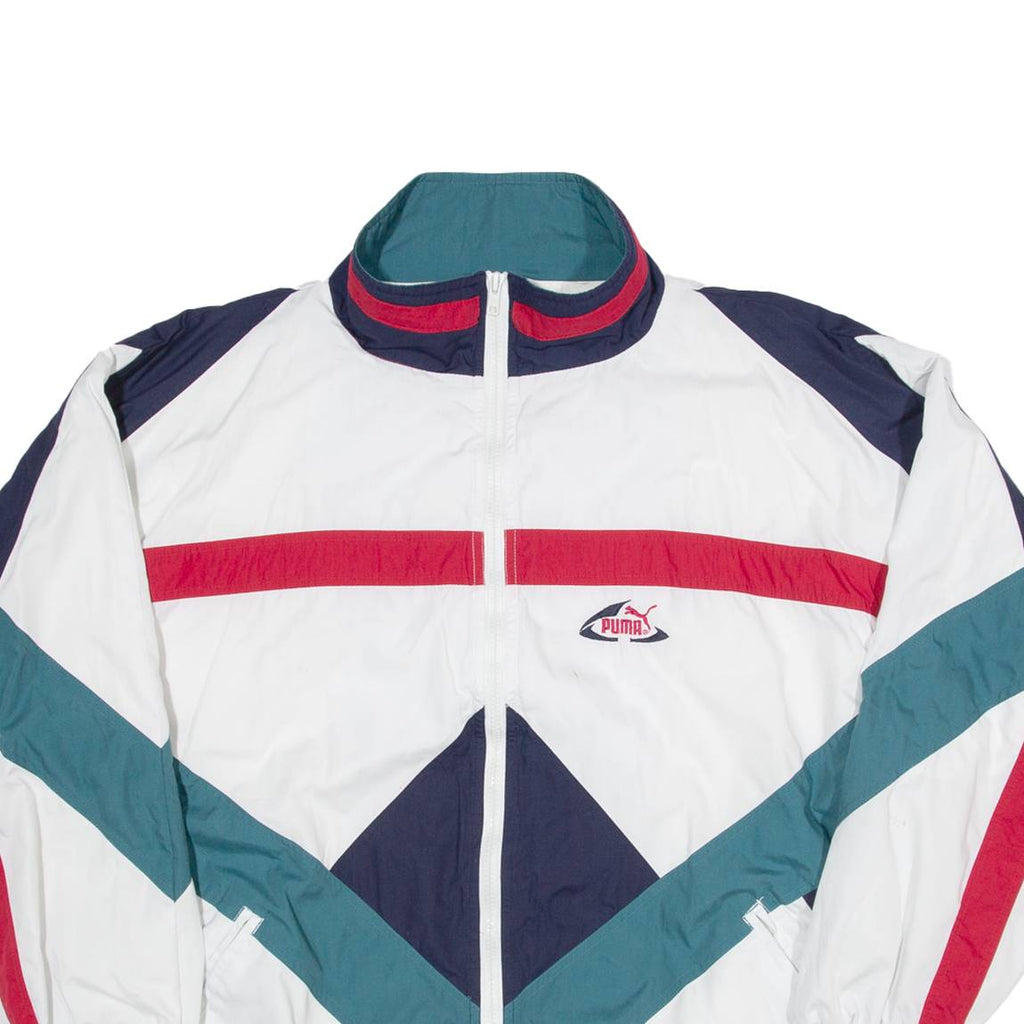 PUMA Womens Track Jacket White M