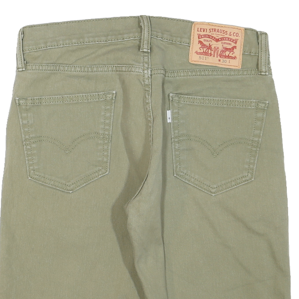 LEVI'S Mens Shorts Beige Cotton Blend Casual S W30 Casual Frayed Hem