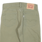 LEVI'S Mens Shorts Beige Cotton Blend Casual S W30 Casual Frayed Hem