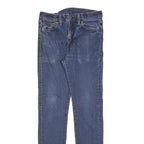 LEVI'S 510 Womens Slim Blue Denim Medium W28 L30 Skinny Cotton Blend Zip Jeans