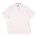 TED BAKER Mens Pink & White Cotton Blend Short Sleeve Shirt L Casual Smart