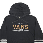 VANS Mens Black Pullover Hoodie M Off The Wall Skate Style