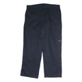 DOCKERS Mens Cotton Navy Blue Regular Straight Trousers W38 L30 Casual Workwear