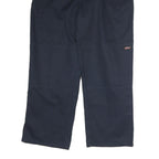 DOCKERS Mens Cotton Navy Blue Regular Straight Trousers W38 L30 Casual Workwear