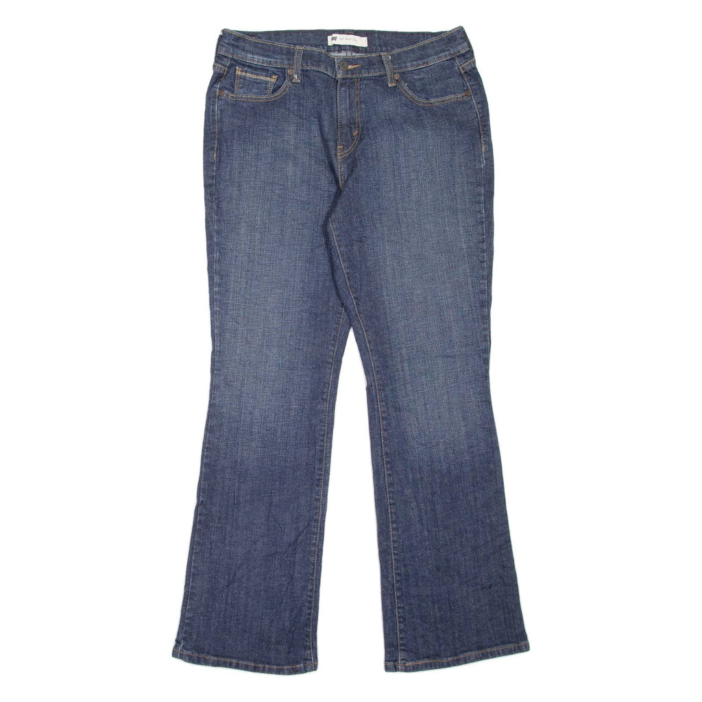 LEVI'S 515 Womens Jeans Blue Regular Bootcut Stone Wash W32 L31