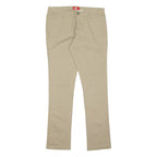 DICKIES Mens Trousers Beige Regular Straight W30 L31