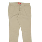 DICKIES Mens Trousers Beige Regular Straight W30 L31