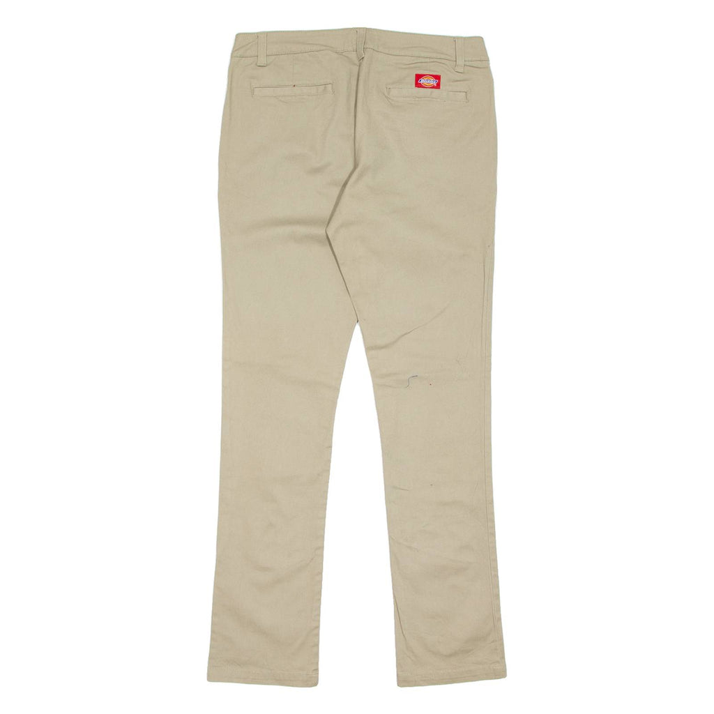 DICKIES Mens Trousers Beige Regular Straight W30 L31