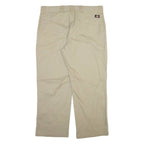 DICKIES Mens Trousers Beige Relaxed Straight W40 L30