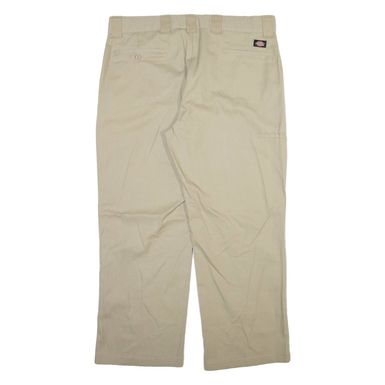 DICKIES Mens Trousers Beige Relaxed Straight W40 L30