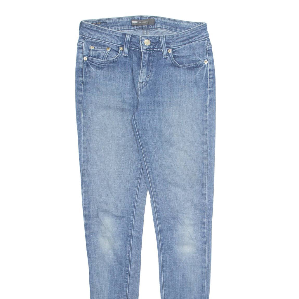 LEVI'S Womens Jeans Blue Regular Tapered Stone Wash W28 L31