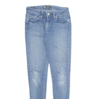 LEVI'S Womens Jeans Blue Regular Tapered Stone Wash W28 L31