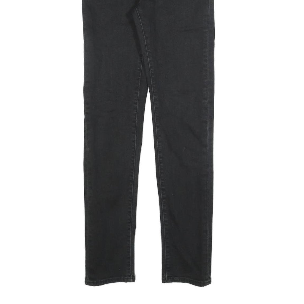 LEVI'S 510 Mens Jeans Black Slim Skinny Denim Medium W30 L34 Slim Fit Zip