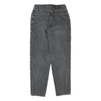 LEVI'S Womens Regular Fit Black Denim Jeans W28 L29 Classic Cotton Blend Zip