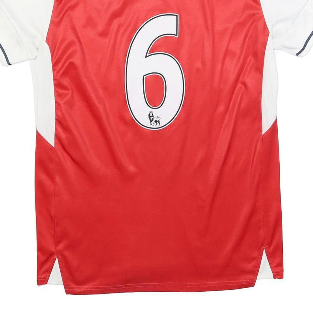 PUMA Mens Red & White Arsenal Football Shirt M Short Sleeve V-Neck Kosciielny 6