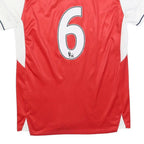 PUMA Mens Red & White Arsenal Football Shirt M Short Sleeve V-Neck Kosciielny 6