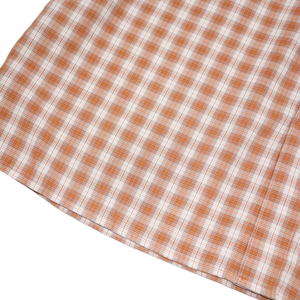 THE NORTH FACE Mens Red & White Check Shirt M Outdoor Casual Button Shirt