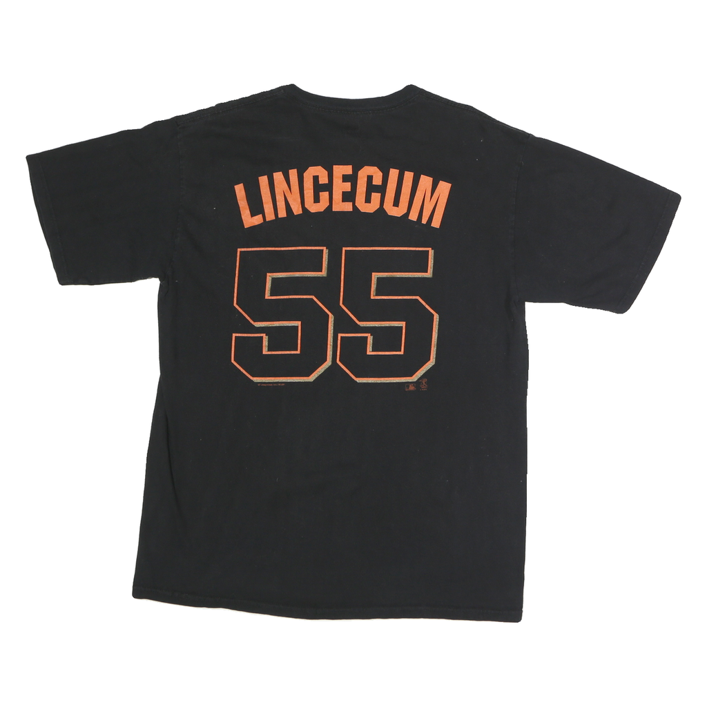 GENUINE MERCHANDISE Mens Black San Francisco 55 Graphic T-Shirt L Short Sleeve