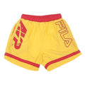 FILA Mens Yellow & Red Casual Shorts L W28 Lightweight Comfortable