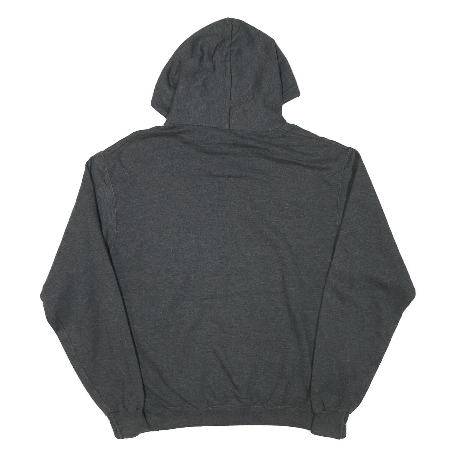 CHAMPION Mens Grey Washington Hoodie L Cotton Blend Pullover Sweatshirt